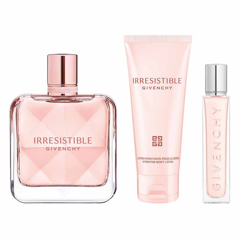 Givenchy Irresistible Kit - Perfume + Loção Corporal + Travel Size